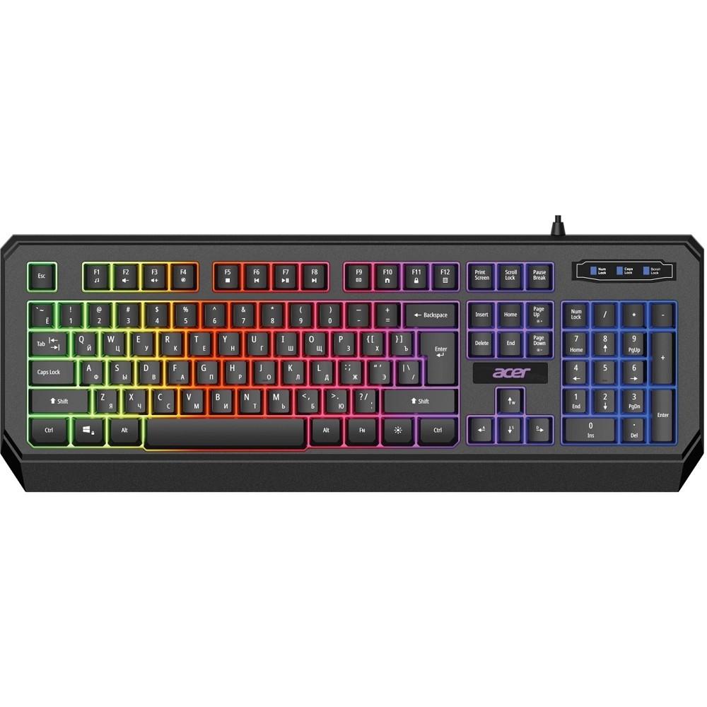 Acer OKW300 [ZL.KBDCC.019]  USB черный Клавиатура проводная