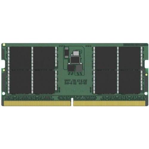 Память оперативная/ Kingston 16GB 4800MT/s DDR5 Non-ECC CL40 SODIMM 1Rx8 KVR48S40BS8-16