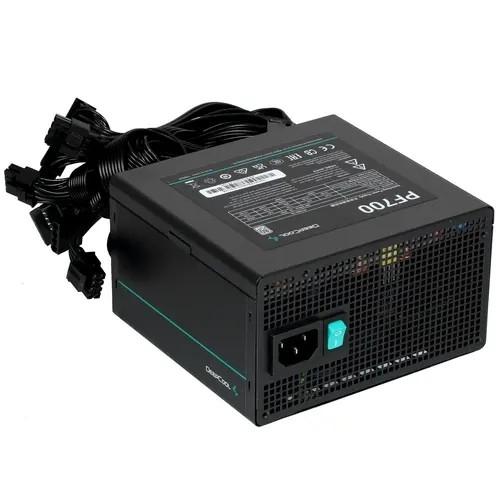 Блок питания Deepcool ATX 700W PF700 80 PLUS WHITE (20+4pin) APFC 120mm fan 6xSATA RTL