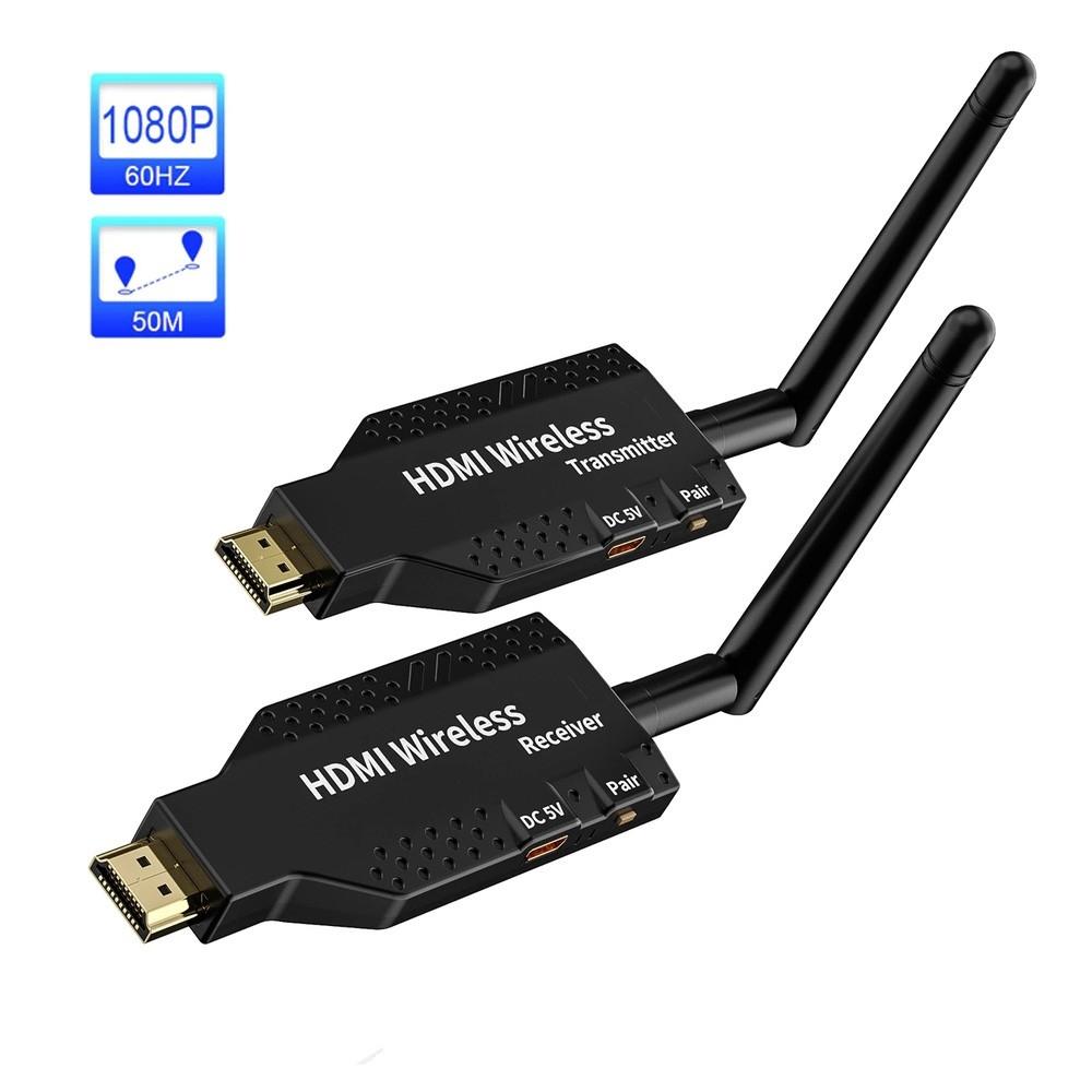 ORIENT VE056, WiFi HDMI Extender (Tx+Rx), HDMI беспроводной удлинитель до 50 м, HDMI 1.3, 1080p@60Hz, HDCP1.2, питание от USB (31371)