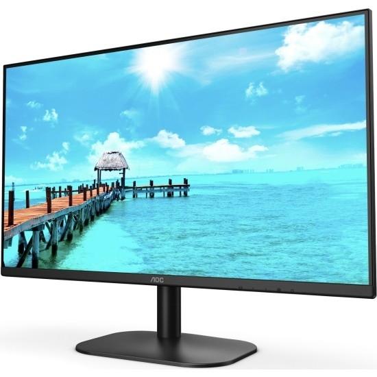 LCD AOC 27" 27B2QAM черный {VA 1920x1080 75Hz 4ms 178/178 250cd 20M:1 HDMI1.4 DisplayPort1.2 MM}