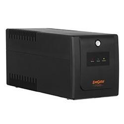 Exegate EP285483RUS ИБП ExeGate SpecialPro UNB-1000.LED.AVR.EURO.RJ <1000VA/650W, LED, AVR, 4 евророзетки, RJ45/11, Black>
