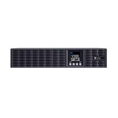 Сайбер Электро UPS ЭКСПЕРТ-3000Р {Онлайн, стойка/на пол, 3000ВА/2700Вт USB/RS-232/SNMP Slot/EPO (8 IEC С13);(1) C19 (12В /9Ач х6) 2U}