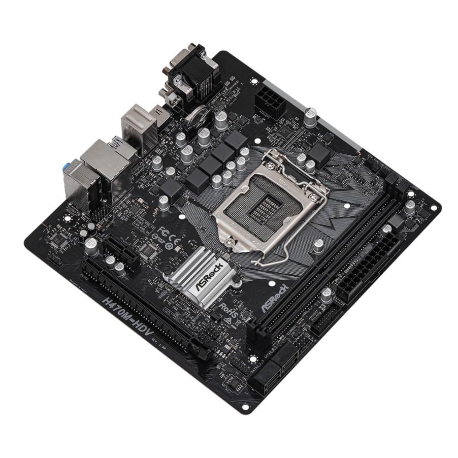 Asrock H470M-HDV {H470/2DDR4/4SATA3,mATX} BOX