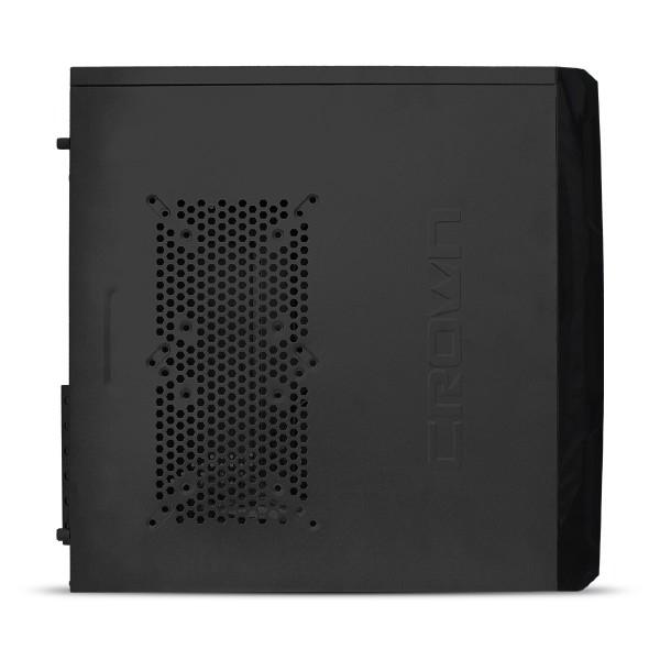 CROWN CM-SMP888A Корпус Miditower black ATX (2*usb3.0+CM-PS450W smart)