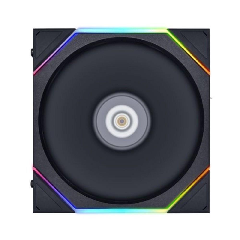 Lian Li G99.12RTL1B.R0 Вентилятор UNI FAN TL LED 120 Reverse Black /12RTL1B/ 120х124х28мм (PWM, ARGB, 200-2300 об/мин, 34dBa)