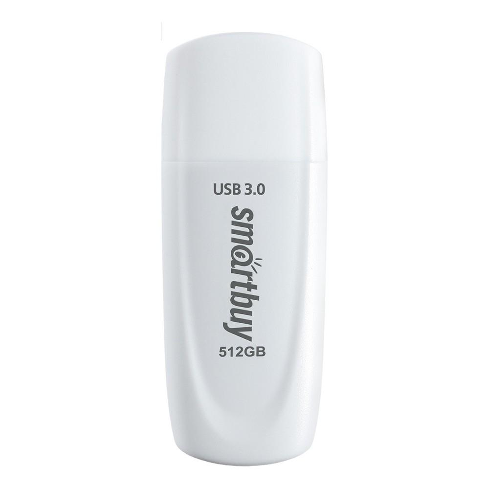 Smartbuy USB Drive 16Gb Scout White [SB016GB3SCW]