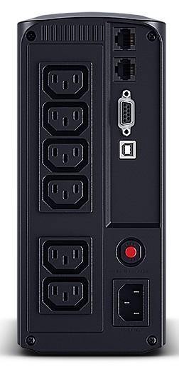 UPS CyberPower VP700EILCD {700VA/390W USB/RS-232/RJ11/45  (6 IEC С13)}
