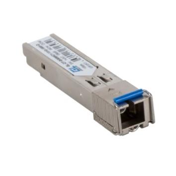 GIGALINK GL-OT-SG06SC1-1310-1550-B Модуль SFP, WDM, 155Mb/1,25Gb/s одно волокно SM, SC, Tx:1310/Rx:1550 нм, 6 дБ до 3 км