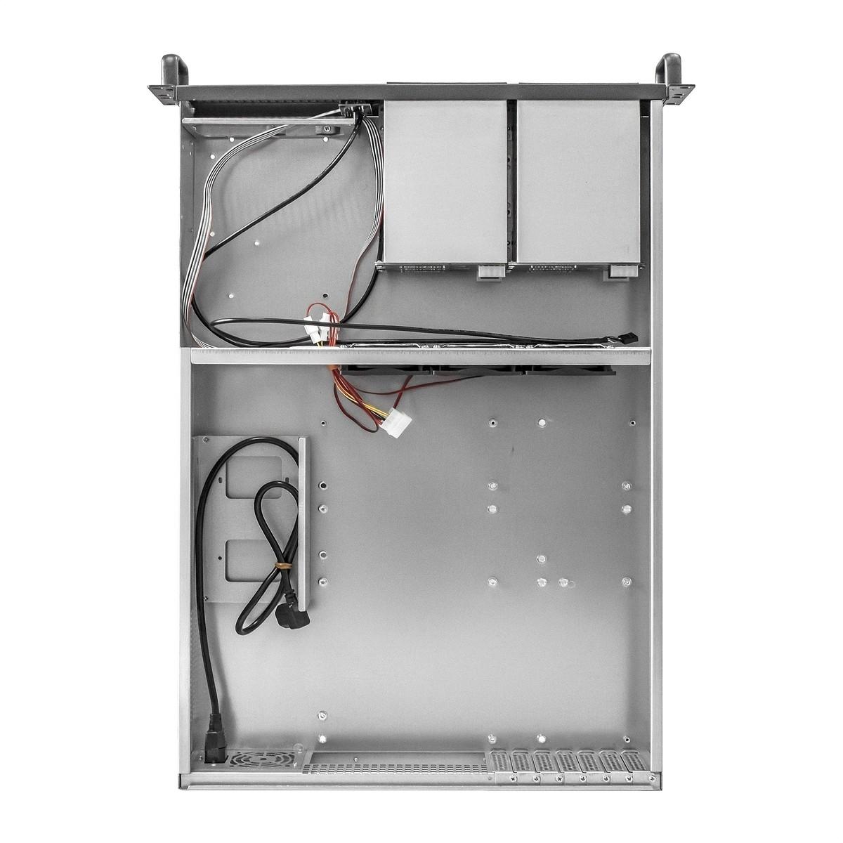 Exegate EX294284RUS Серверная платформа ExeGate Pro 2U660-HS06 <RM 19", высота 2U, глубина 660, Redundant БП 2x800W, 6xHotSwap, USB>