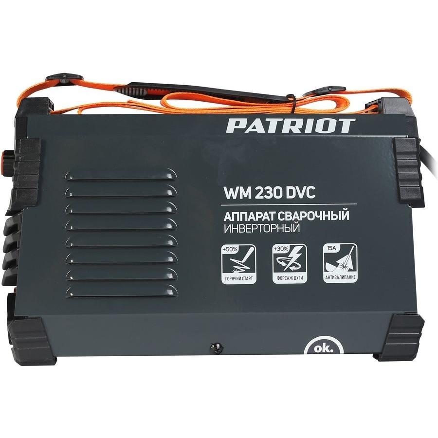 PATRIOT WM230DVC MMA Аппарат сварочный инверторный [605302024]