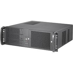 Procase EM338F-B-0 Корпус 3U Rack server case,съемный фильтр, черный, без блока питания, глубина 380мм, MB 12"x9.6"