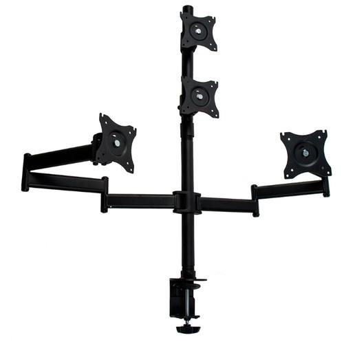 Arm Media LCD-T16 черный 15"-32" макс.40кг настольный поворот и наклон верт.перемещ.