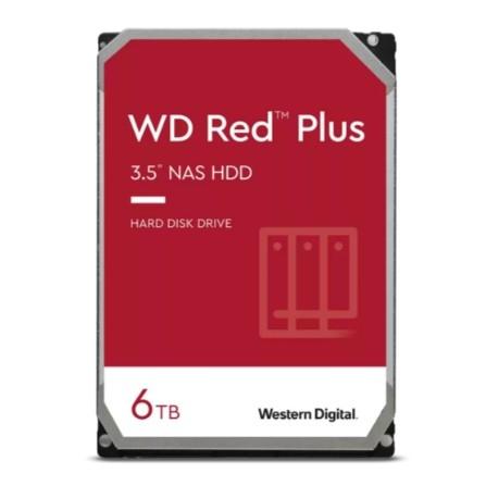 Жесткий диск Western Digital Red Plus WD60EFPX 6TB 3.5" 5400 RPM 128MB SATA-III NAS Edition (замена WD60EFZX)