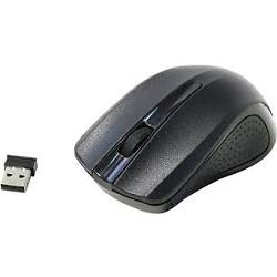 Oklick 485MW Black Мышь оптическая (1200dpi) беспроводная USB (3but) [997819] SR-7001