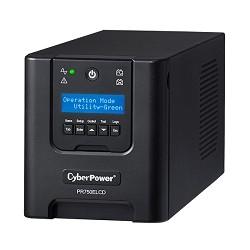 CyberPower PR750ELCD UPS {750VA/675W USB/RS-232/EPO/SNMPslot (6 IEC С13)}
