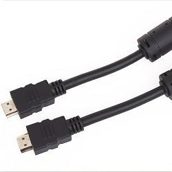 VCOM VHD6020D-30MB Кабель HDMI 19M/M ver:1.4+3D, 30m, позолоченные контакты, 2 фильтра [6937510810499]