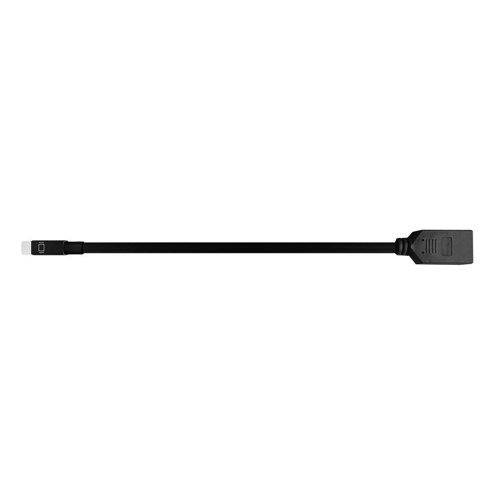 Bion Переходник DP-mDP, 20F/20M, длина кабеля 15см, черный [BXP-A-DP-mDP]