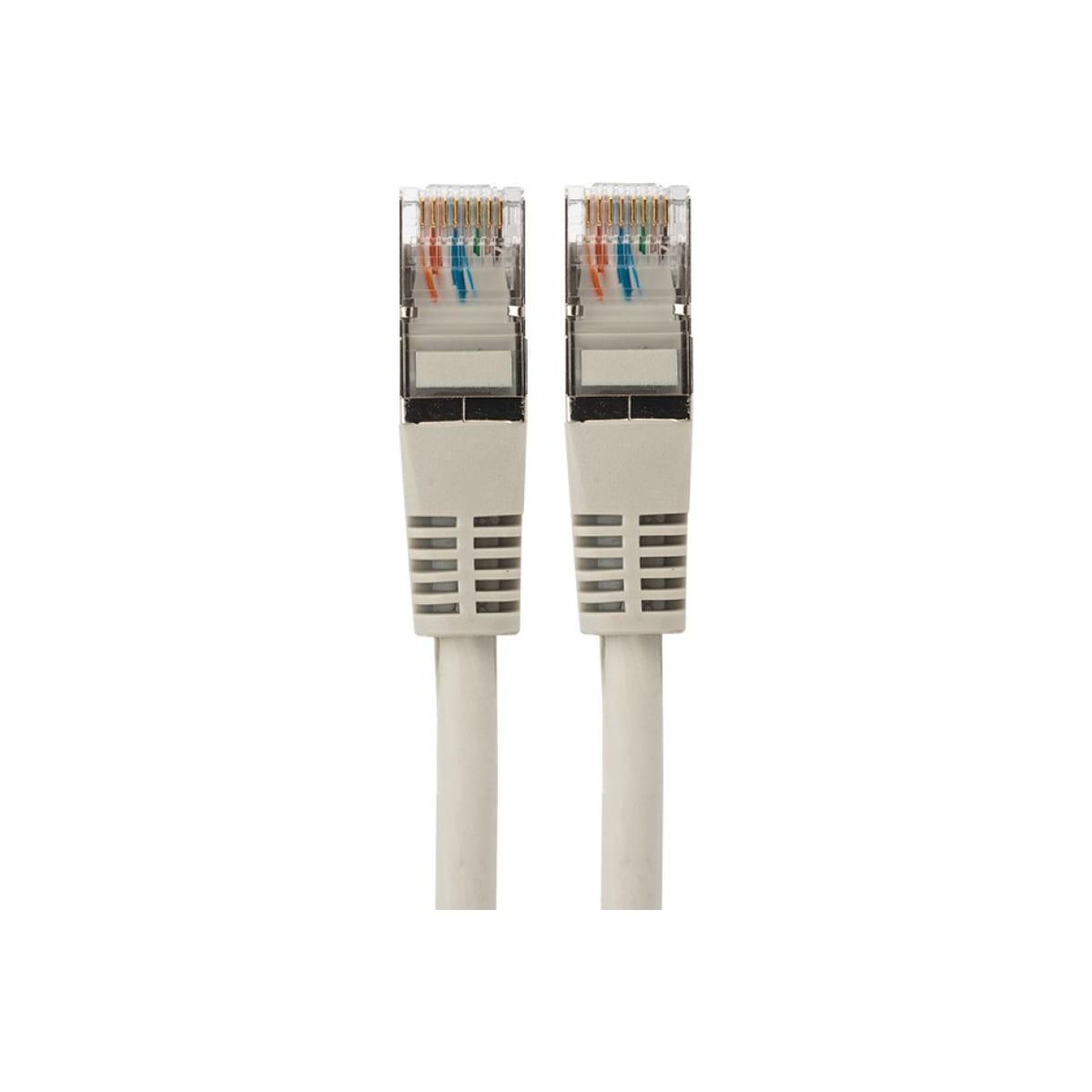 Rexant (18-8005-1) Патч-корд F/UTP, категория 5e, RJ45-RJ45, 24AWG, LSZH, серый, 2м