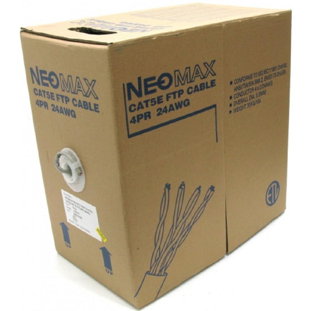 Кабель NEOMAX [NM20001] F/UTP cat.5e 4 пары (305 м) 0.52 мм (24 AWG) Медь PVC jacket