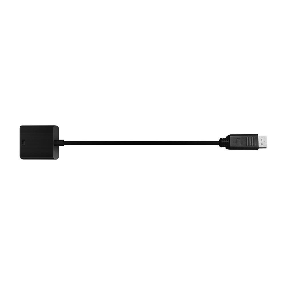 Bion Переходник HDMI-DP, 19F/20M, длина кабеля 15см, черный [BXP-A-HDMI-DP-02]