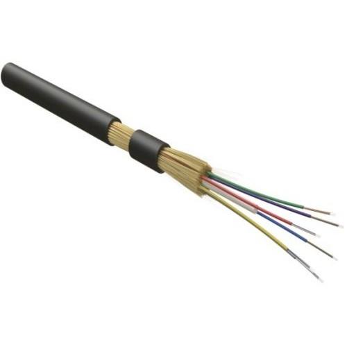 Hyperline FO-MB-IN/OUT-9S-36-LSZH-BK Кабель волоконно-оптический 9/125 (SMF-28 Ultra) одномодовый, 36 волокон, безгелевые микротрубки 1.1 мм (micro bundle), внутренний/внешний, LSZH, нг(А)-HF, –40(1м)