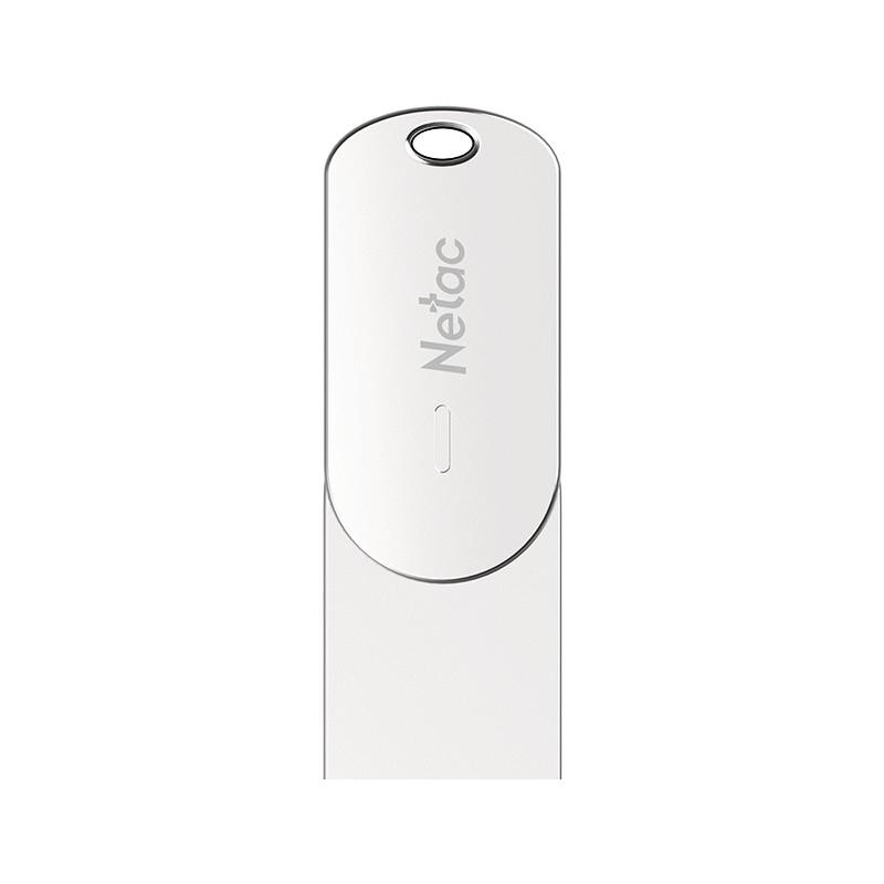 Netac USB Drive 32GB U785 <NT03U785C-032G-30PN>, USB3.0+TypeC, металлическая