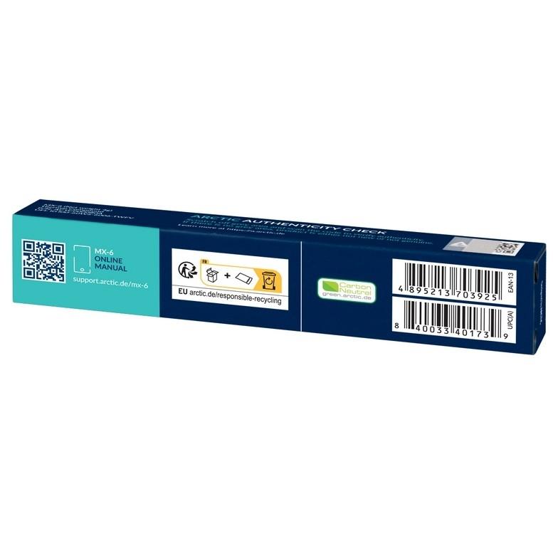 Термопаста MX-6 Thermal Compound 4-gramm   ACTCP00080A