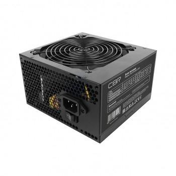 Блок Питания CBR ATX 500W 80+ Bronze, APFC, 0.6mm, 20+4pin, 1*8-pin(4+4P), 2*6+2pin, 4*SATA, 4*IDE, 12cm fan, 1.5м кабель питания, черный [PSU-ATX500-12GM]