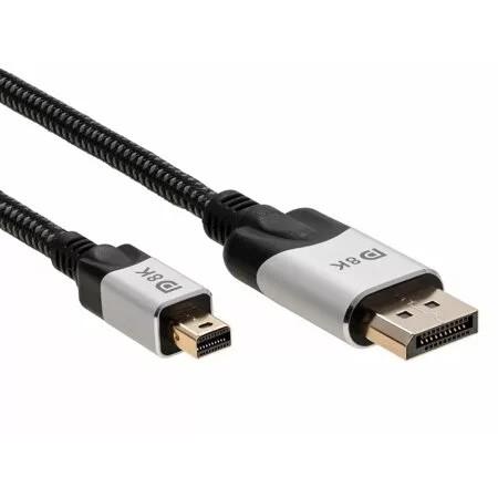 Кабель-переходник Mini DisplayPort M -> Display Port M 1.4V 1,5м VCOM <CG685-1.5M>