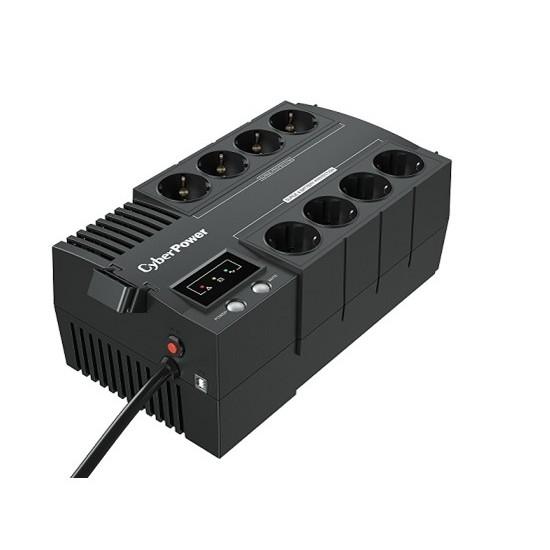 CyberPower BS650E ИБП {Line-Interactive, 650VA/390W USB, (4+4 EURO)}