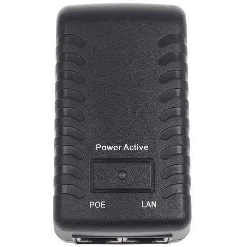 ORIENT SAP-48POE 1A, PoE инжектор питания 48W, AC 100-240V/ DC 48V, 1.0A, вход: RJ45 LAN 10/100, выход: RJ45 PoE тип B (4/5+,7/8-), совместим с оборудованием PoE IEEE 802.3af, (30428)