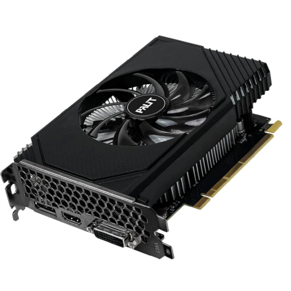 Видеокарта, PALIT, RTX3050 STORMX OC 6G (4710562244151), (NE63050S18JE-1070F), GDDR6, 96bit, DP, DVI, HDMI, 162*117*40 мм, Цветная коробка