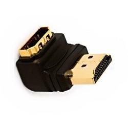 5bites HA1005 Переходник HDMI M / HDMI F 90°, зол.разъемы, Г-образный