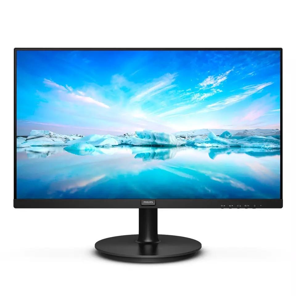 LCD PHILIPS 23.8" 241V8L (00/01) черный {VA 1920x1080 75Hz 4ms 250cd 3000:1 8bit  178/178 D-Sub HDMI1.4 AdaptiveSync FlickerFree AudioOut VESA}