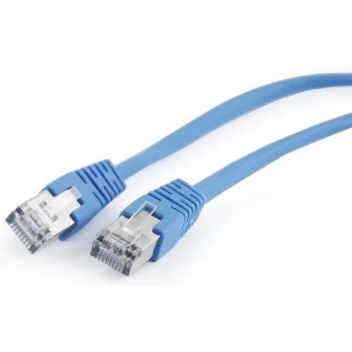 Патч-корд PP22-2M/B 1000G FTP 4 пары cat5E CCA molded 2м синий RJ-45 (m)-RJ-45 (m)