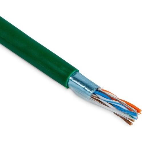 Rexant (01-0171) Кабель F/UTP, CAT 6, нг(А)-LSLTx 4х2х0,575 мм, 23AWG, внутренний, зеленый Rexant