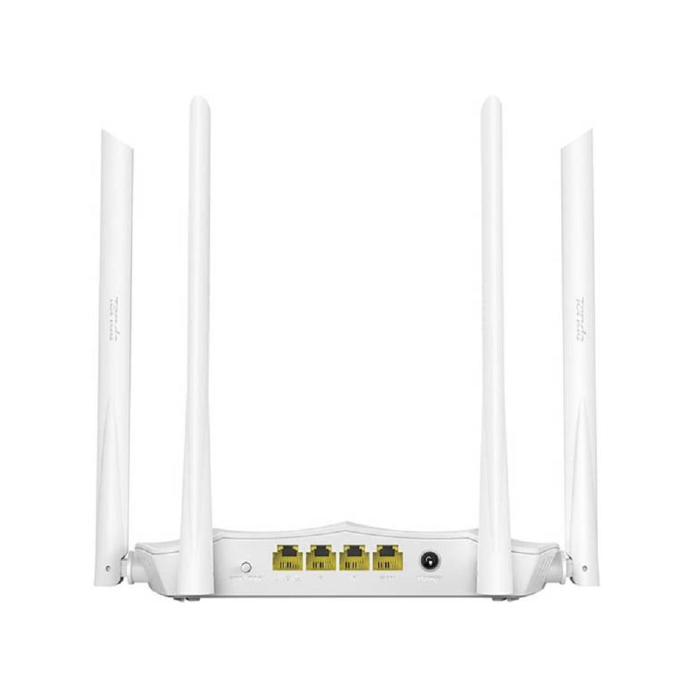 TENDA AC5 V3.0 Wi-Fi маршрутизатор  двухдиапазонный стандарта AC1200, 4 внешние антенны 6dBi, 1-port 10/100Mbps WAN, 3-ports 10/100Mbps LAN