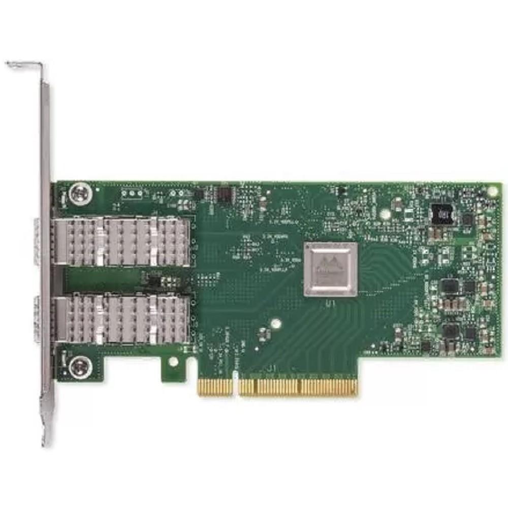 Mellanox ConnectX-4 Lx EN network interface card, 10GbE dula-port SFP+, PCIe3.0 x8, tall bracket, ROHS R6 (MCX4121A-XCAT)