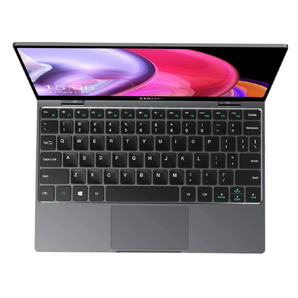 CHUWI MiniBook X touch [CWI558-PN2N5N1HDMXX] Grey 10.5" {1920x1200  Touch   N100(0.8Ghz)/12288Mb/512SSDGb/noDVD/Int:Intel UHD Graphics/Win11Home}