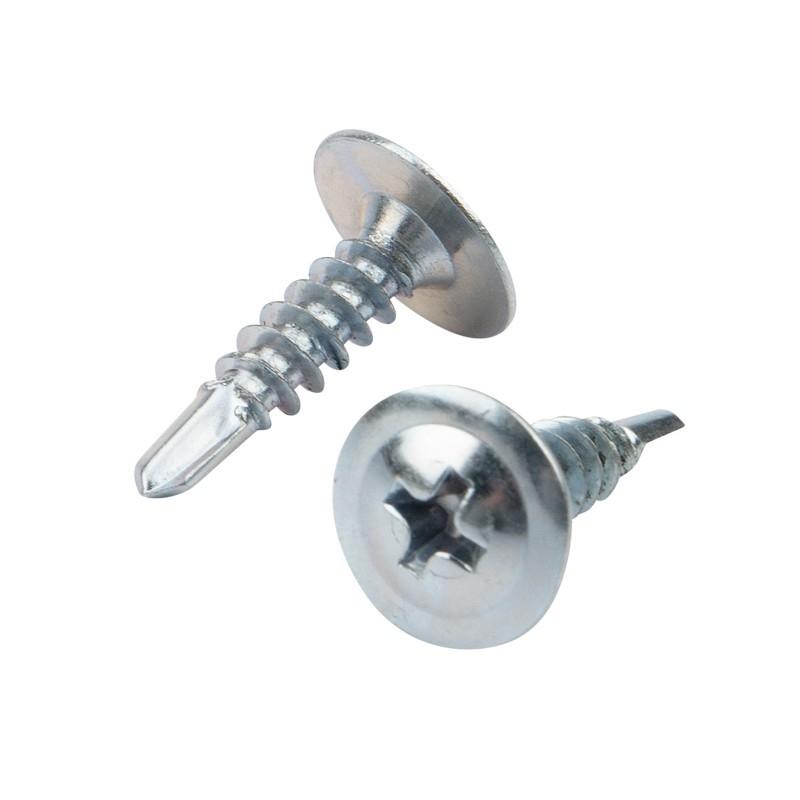 Rexant 1182-4216-4 Саморез с прессшайбой KRANZ ПШС сверло 4.2х16, пакет (25шт.)