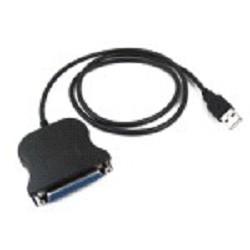 ORIENT Кабель-адаптер  ULB-225, USB Am to LPT DB25F, 0.85м, крепеж разъема - гайки