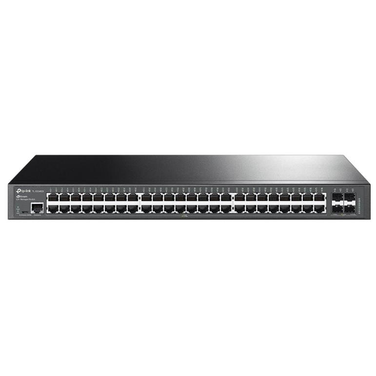 TP-Link SG3452X Управляемый коммутатор JetStream уровня 2+ с 48 гигабитными портами RJ45 и 4 портами SFP+ PROJ