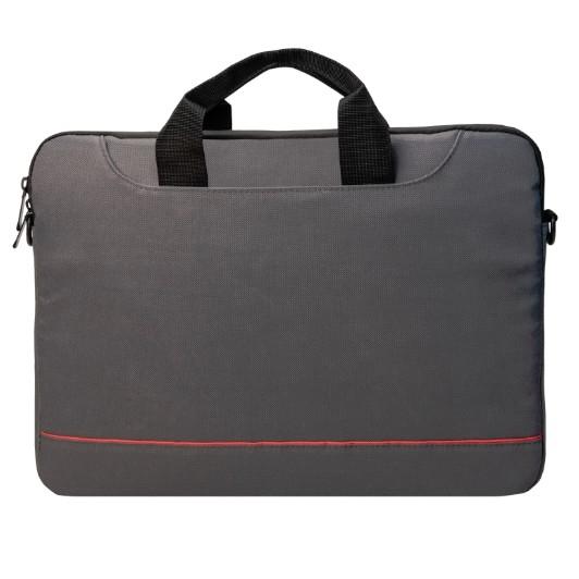 Сумка PORTCASE KCB-141GY (нейлон, серая до 15,6")
