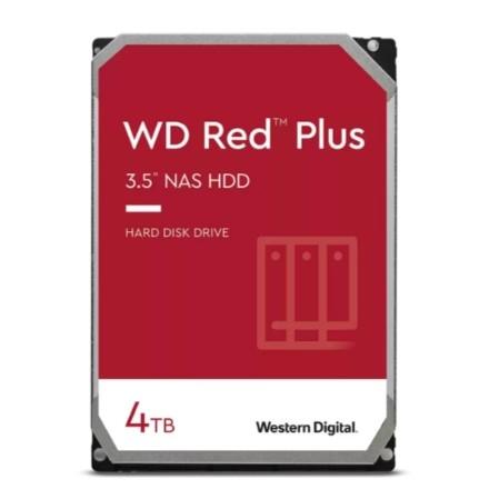 Жесткий диск Western Digital Red Plus WD40EFPX 4TB 3.5" 5400 RPM 128MB SATA-III NAS Edition (замена WD40EFZX)