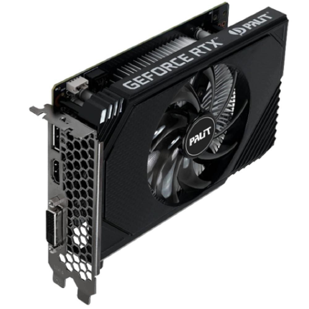Видеокарта, PALIT, RTX3050 STORMX OC 6G (4710562244151), (NE63050S18JE-1070F), GDDR6, 96bit, DP, DVI, HDMI, 162*117*40 мм, Цветная коробка