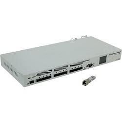 MikroTik CCR1016-12S-1S+ Маршрутизатор (16-cores, 1.2Ghz per core), 2GB RAM, 12xSFP cages, 1xSFP+ cage, RouterOS L6, 1U rackmount case, Dual PSU, LCD panel