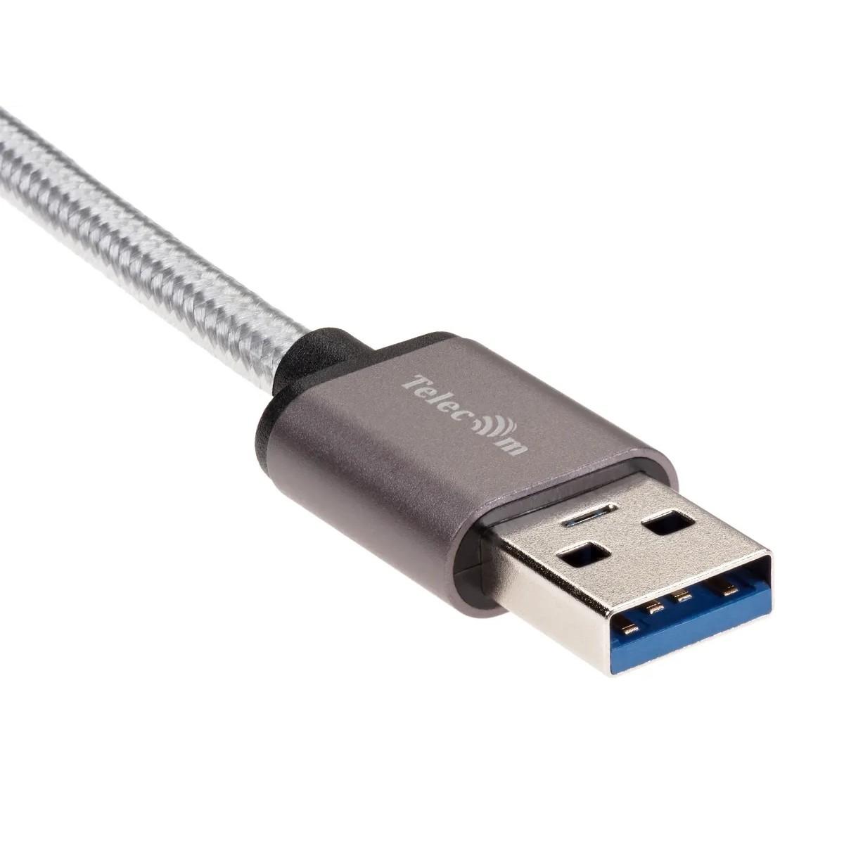 Telecom TC403M-2M Кабель-адаптер USB 3.1 Type-Cm --> USB 3.0 Am, 2метра  Telecom <TC403M-2M>