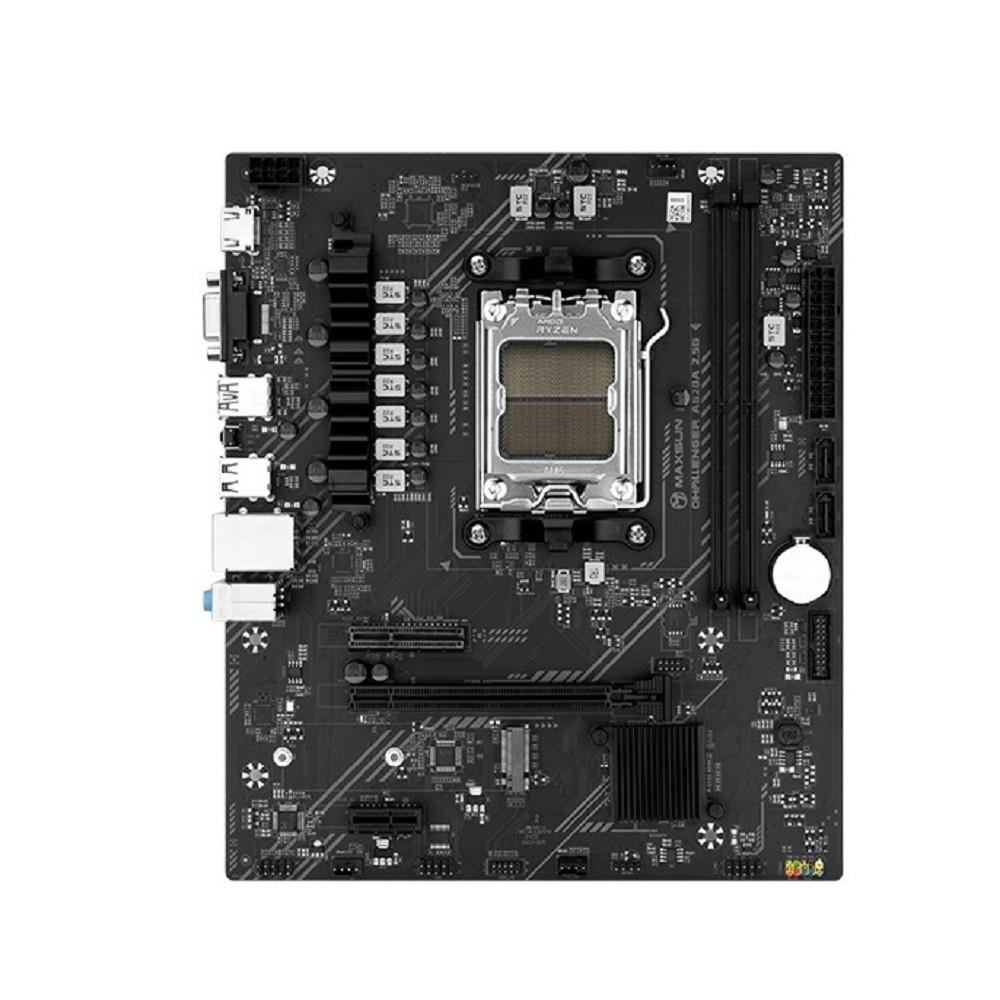 MS-Challenger A620A 2.5G (Socket AM5, mATX, 2*DDR5, VGA+HDMI, 2*SATA3, 1*M.2, 1*PCIEx16/1*PCIEx4/1*PCIEx1, 2*USB2.0, 4*USB 3.2 Gen1, LAN 1*2.5G,  RTL)