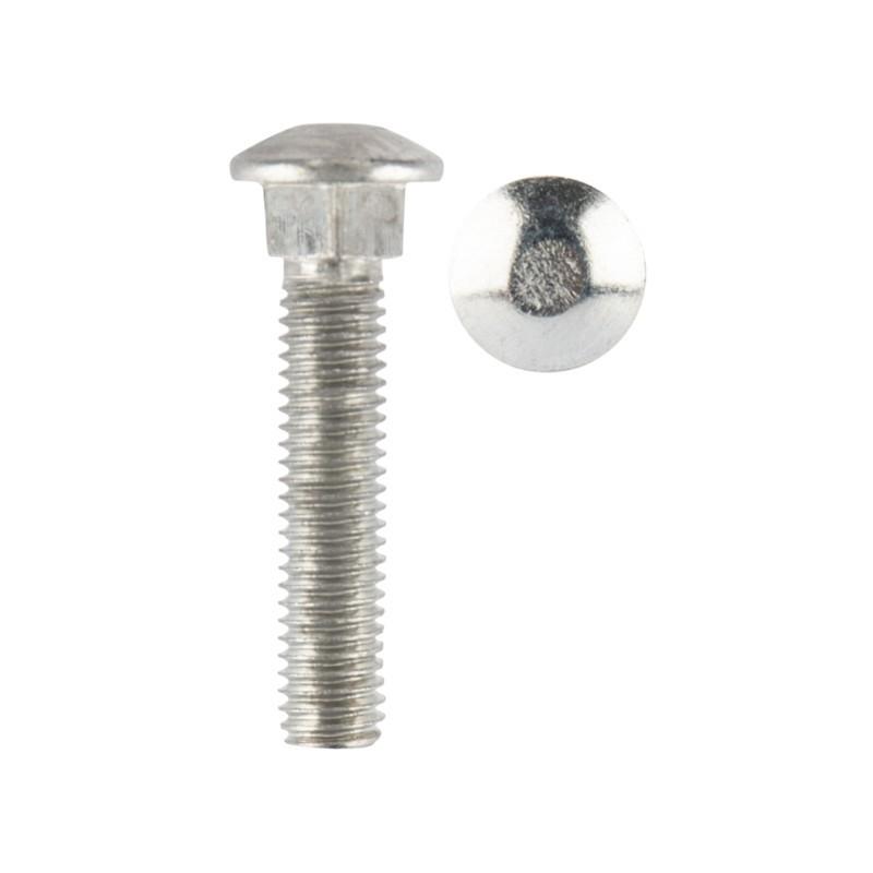Rexant 1301-0840-4 Болт мебельный KRANZ DIN 603, 8х40,  пакет (2шт.)